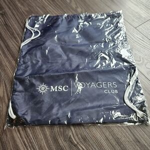 MSC Cruises New Voyagers Club Drawstring Backpack